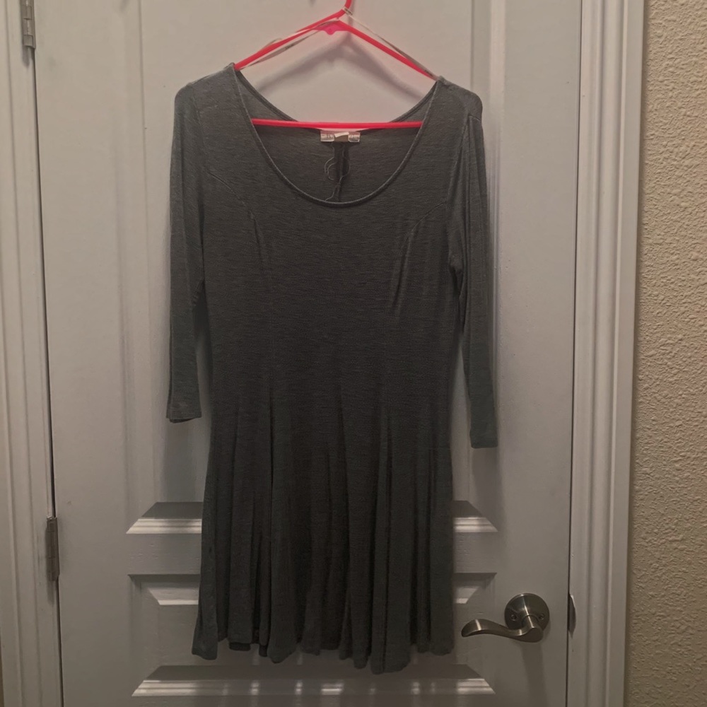 Grey Stretch Forever 21 Dress